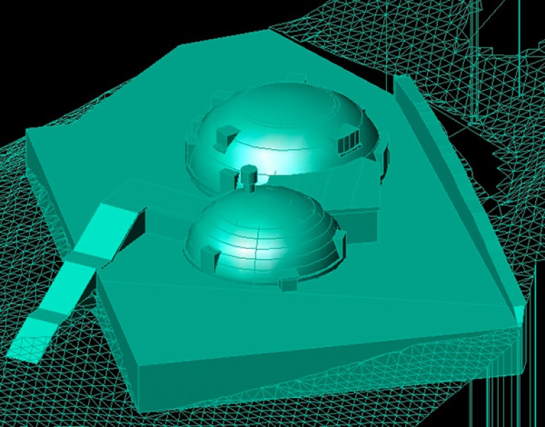 Elaborazione di dati laser scanner ad alta risoluzione, generazione del modello tridimensionale e restituzione del rilievo dell’Osservatorio di Pizzi Deneri (CT)