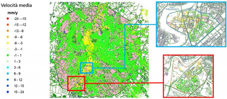 “Promotori Tecnologici PER l’Innovazione” – Utilizzo di metodologie innovative di monitoraggio geomatico satellitare per il controllo di edifici e strutture in ambito urbano